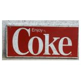 Tin Coke Sign 22/10