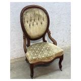 Walnut Parlor Chair