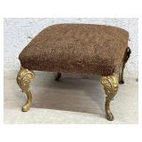 Stool w/ iron feet 12/12/9