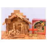 Olive  Wood Nativity Scenes