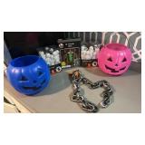 48 inch inflatable, spider LED skeleton, lights,