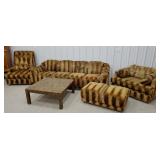 5 piece living room set - mid-century ugly :) -