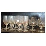 Set up 14 stems - beautiful Vine pattern of