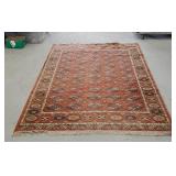 Oriental pattern carpet 96"67"