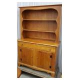 Heywood Wakefield hutch - 2 piece
