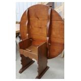 Early pine hutch table