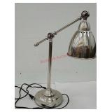 Stainless steel lamp - much nicer in person