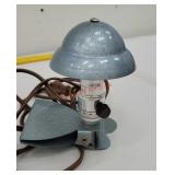 Small clamp on industrial looking light