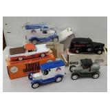 5 diecast truck Banks 5x$
