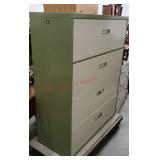 Steelcase lateral file cabinet - unusual original