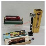 Box of toy train related