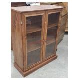 Small 2-door bookcase