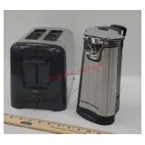 Hamilton Beach can opener and toaster