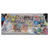 Box of comic books