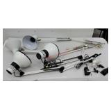 4 clamp on spotlights