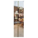 Tension Pole light - floral