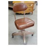 Industrial Cosco Brown office chair