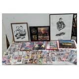 Group of NASCAR related items Jeff Gordon, Rusty