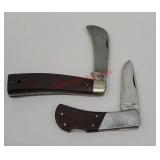 2 knives - Schrader & Khyber 2x$