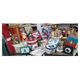 Top row on cart #20 - includes JP Coats