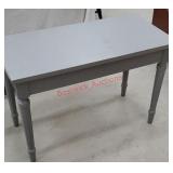 Blue lift top piano bench