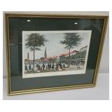 lithograph Print - Hamburg