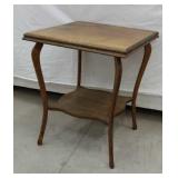 Oak parlor stand - project