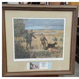 1983 ducks unlimited "Training session" print,