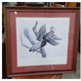 1983 the hunting heritage print - Mallards by
