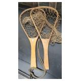 2 fishing nets - Cortland and Ed Cummings