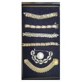 6 bracelets including Monet