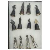 Twelve days of Christmas Reed & Barton bells