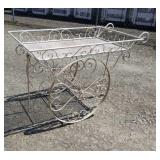 Wire garden cart