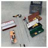 Crate of gun cleaners