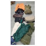 Large box of duffle bags