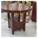 Bistro height table with 1 leaf