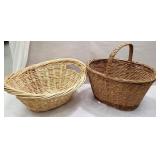 2 large baskets