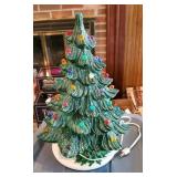 Beautiful light up ceramic Christmas tree