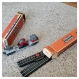 Lionel searchlight extension car and o gauge