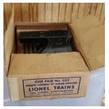 Pair of Lionel o gauge switches