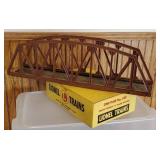 One pair of Lionel number 022 switches and bridge