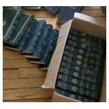 box of Harvard Classics books