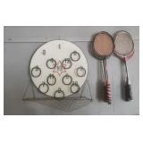 Ring toss game and rackets