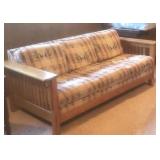 Mission style couch
