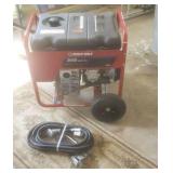 Troy bolt 3550watt generator with cord like new,