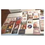 CD holder and music CDs