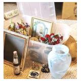 Plastic table includes Penn State items,