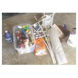 Cleaning products, garage, weed killer, home