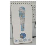 Imagine :)  - wooden wall hanger