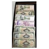 Foreign paper money